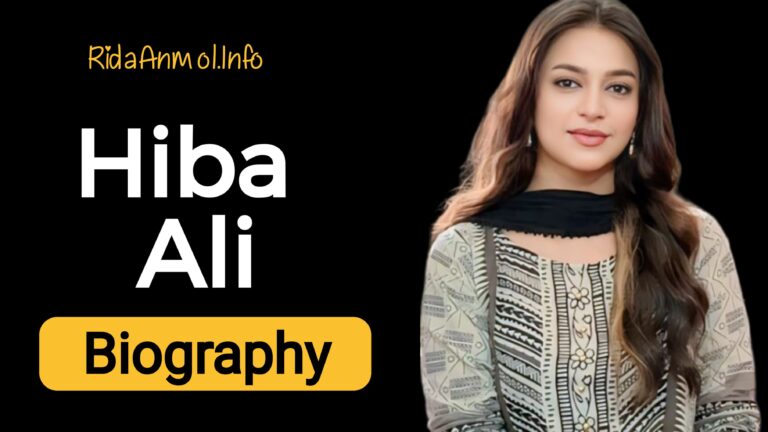 Read more about the article Hiba Ali biography: Personal Life, Marriage, and Net Worth